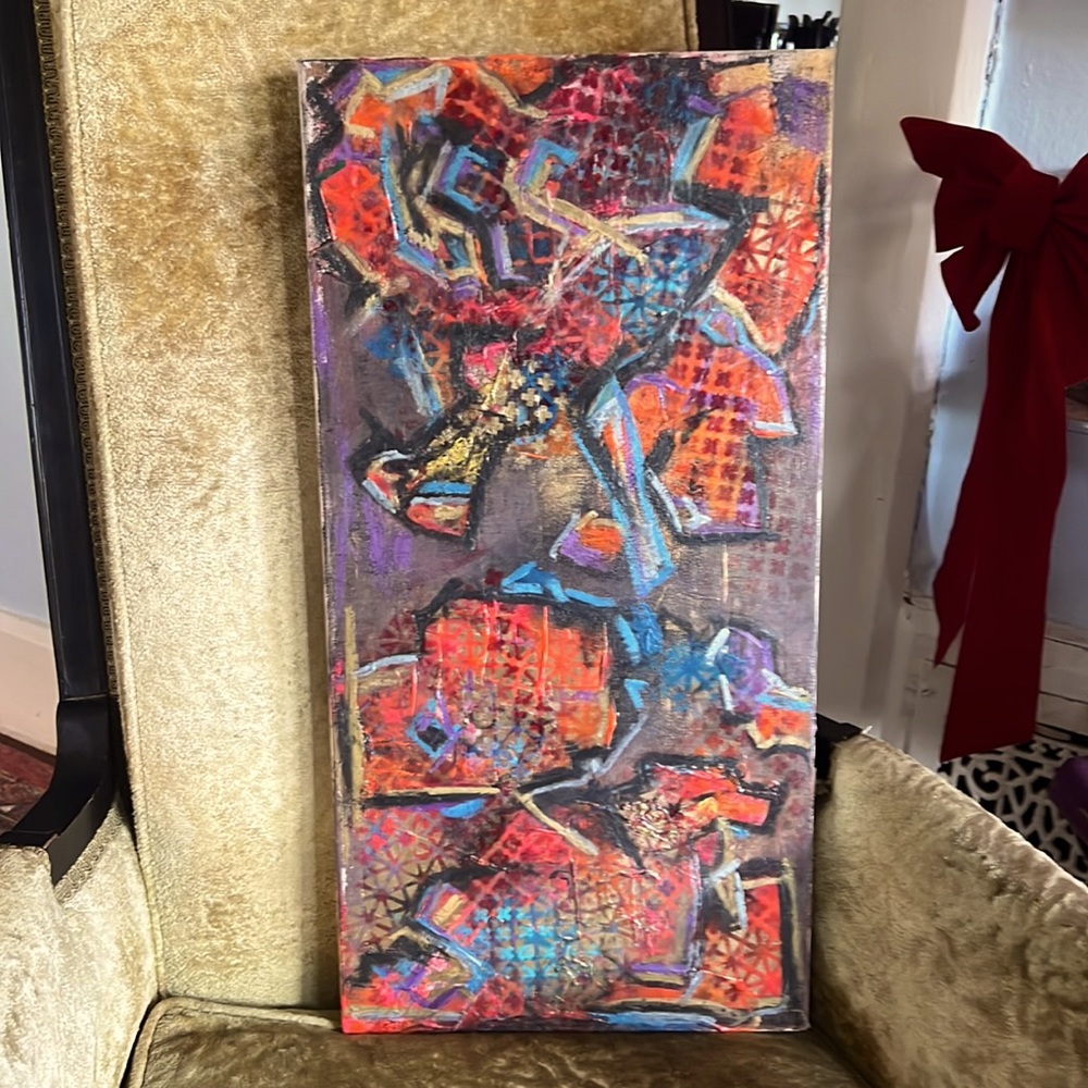 Original mixed media art
